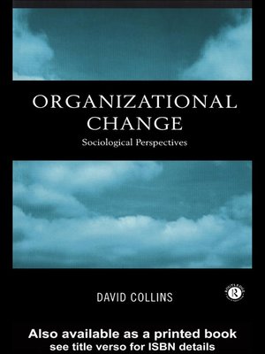 cover image of Organisational Change